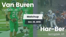 Matchup: Van Buren High vs. Har-Ber  2019