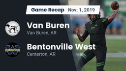 Recap: Van Buren  vs. Bentonville West  2019