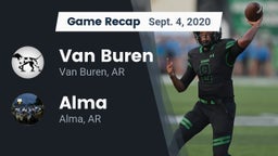 Recap: Van Buren  vs. Alma  2020