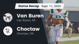 Recap: Van Buren  vs. Choctaw  2020
