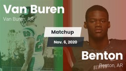 Matchup: Van Buren High vs. Benton  2020
