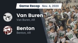 Recap: Van Buren  vs. Benton  2020