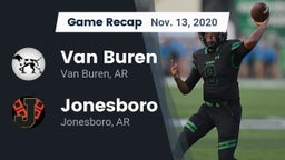 Recap: Van Buren  vs. Jonesboro  2020