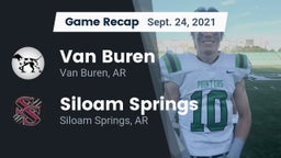 Recap: Van Buren  vs. Siloam Springs  2021