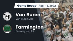 Recap: Van Buren  vs. Farmington  2022