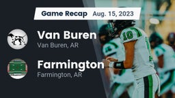 Recap: Van Buren  vs. Farmington  2023