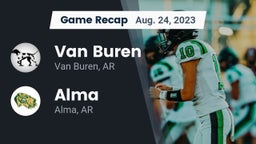 Recap: Van Buren  vs. Alma  2023