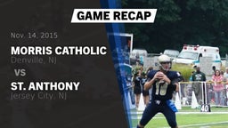 Recap: Morris Catholic  vs. St. Anthony  2015