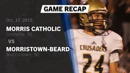 Recap: Morris Catholic  vs. Morristown-Beard  2015