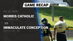 Recap: Morris Catholic  vs. Immaculate Conception  2016