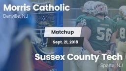 Matchup: Morris Catholic vs. Sussex County Tech  2018