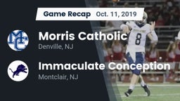 Recap: Morris Catholic  vs. Immaculate Conception  2019