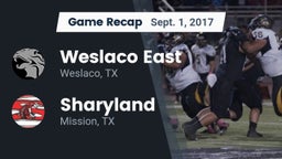 Recap: Weslaco East  vs. Sharyland  2017