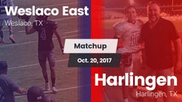 Matchup: Weslaco East vs. Harlingen  2017