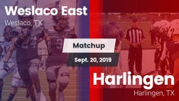 Matchup: Weslaco East vs. Harlingen  2019