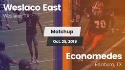 Matchup: Weslaco East vs. Economedes  2019