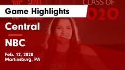 Central  vs NBC Game Highlights - Feb. 12, 2020