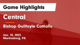 Central  vs Bishop Guilfoyle Catholic  Game Highlights - Jan. 10, 2022