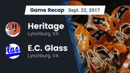 Recap: Heritage  vs. E.C. Glass  2017