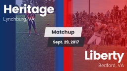 Matchup: Heritage vs. Liberty  2017