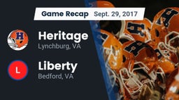 Recap: Heritage  vs. Liberty  2017