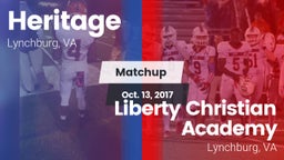 Matchup: Heritage vs. Liberty Christian Academy 2017