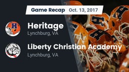 Recap: Heritage  vs. Liberty Christian Academy 2017