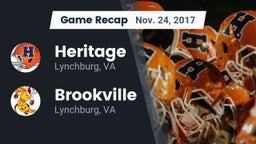 Recap: Heritage  vs. Brookville  2017