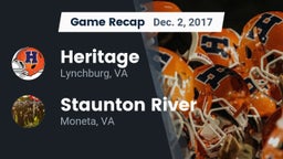 Recap: Heritage  vs. Staunton River  2017
