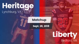 Matchup: Heritage vs. Liberty  2018