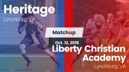 Matchup: Heritage vs. Liberty Christian Academy 2018
