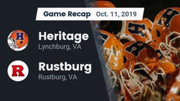 Recap: Heritage  vs. Rustburg  2019