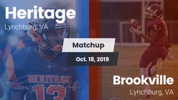 Matchup: Heritage vs. Brookville  2019
