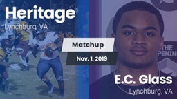 Matchup: Heritage vs. E.C. Glass  2019