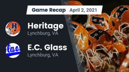 Recap: Heritage  vs. E.C. Glass  2021