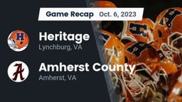 Recap: Heritage  vs. Amherst County  2023