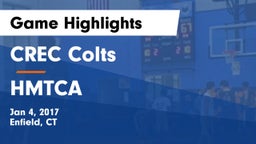 CREC Colts vs HMTCA Game Highlights - Jan 4, 2017
