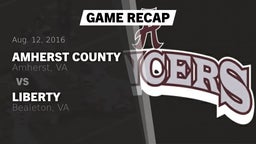 Recap: Amherst County  vs. Liberty  2016