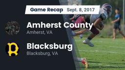 Recap: Amherst County  vs. Blacksburg  2017
