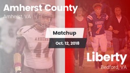 Matchup: Amherst County High vs. Liberty  2018