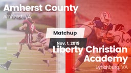 Matchup: Amherst County High vs. Liberty Christian Academy 2019