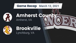 Recap: Amherst County  vs. Brookville  2021