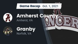 Recap: Amherst County  vs. Granby  2021