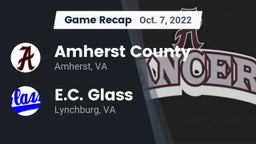 Recap: Amherst County  vs. E.C. Glass  2022