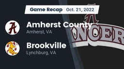 Recap: Amherst County  vs. Brookville  2022