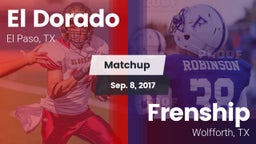 Matchup: El Dorado High vs. Frenship  2017