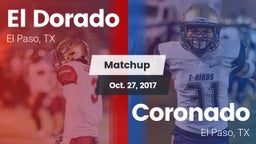 Matchup: El Dorado High vs. Coronado  2017
