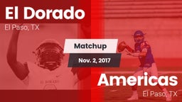 Matchup: El Dorado High vs. Americas  2017