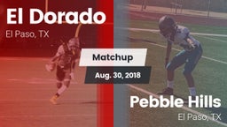 Matchup: El Dorado High vs. Pebble Hills  2018