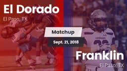 Matchup: El Dorado High vs. Franklin  2018